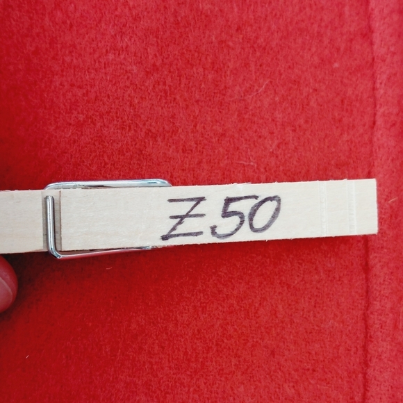 Alexandra Bartlett Deep Rusty Orange Wool Pea Coat Z50 - Picture 9 of 9